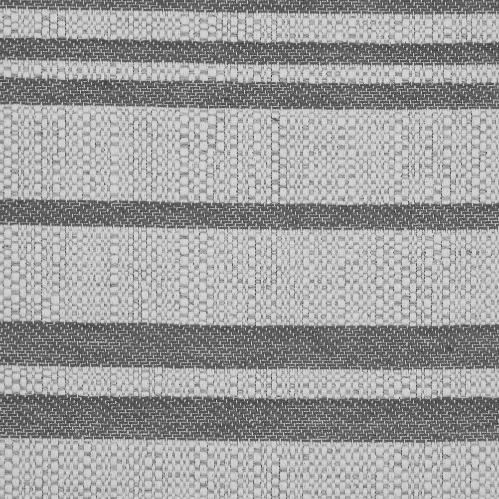 Gray Barcode Striped Polyester Woven Detail