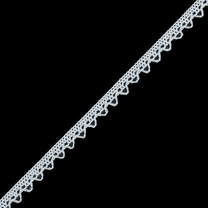 Off-White European Crochet Trim - 0.25" Detail