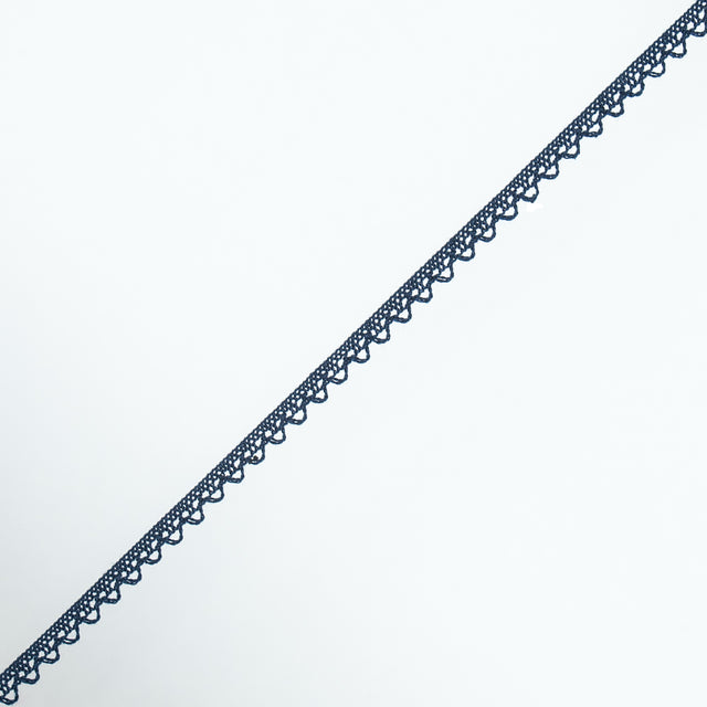 Navy European Crochet Trim - 0.25