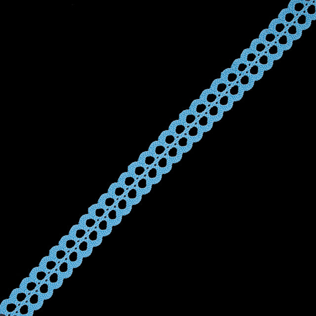 Baby Blue European Crochet Trim - 0.75