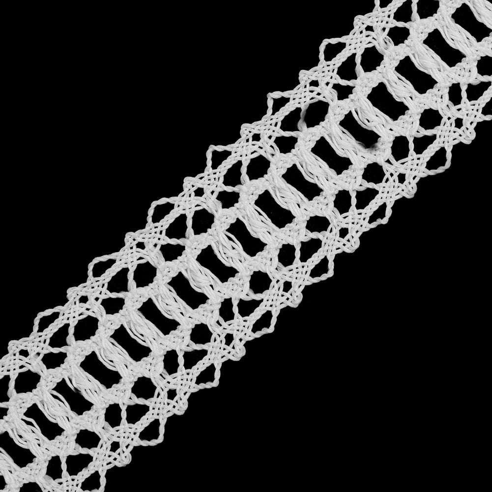 White European Crochet Trim - 1.25 - Detail