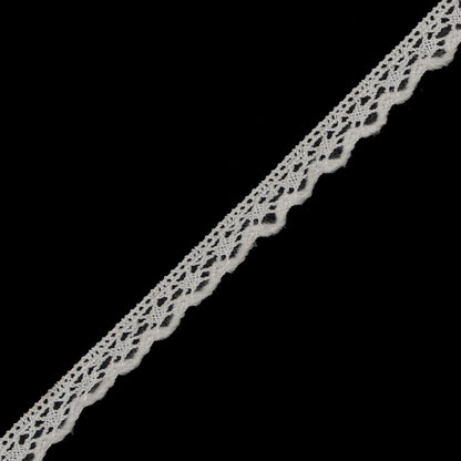 Off-White European Crochet Trim - 0.375 - Detail