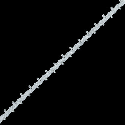 Off-White European Crochet Trim - 0.25" Detail