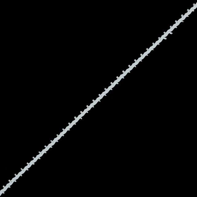 Off-White European Crochet Trim - 0.25"