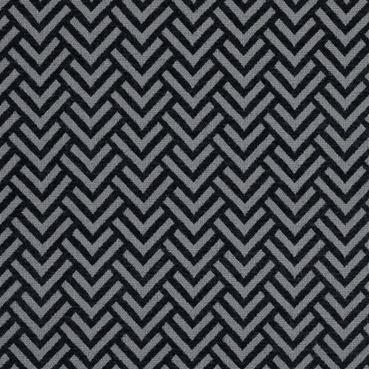 Gray Chevron Upholstery Chenille
