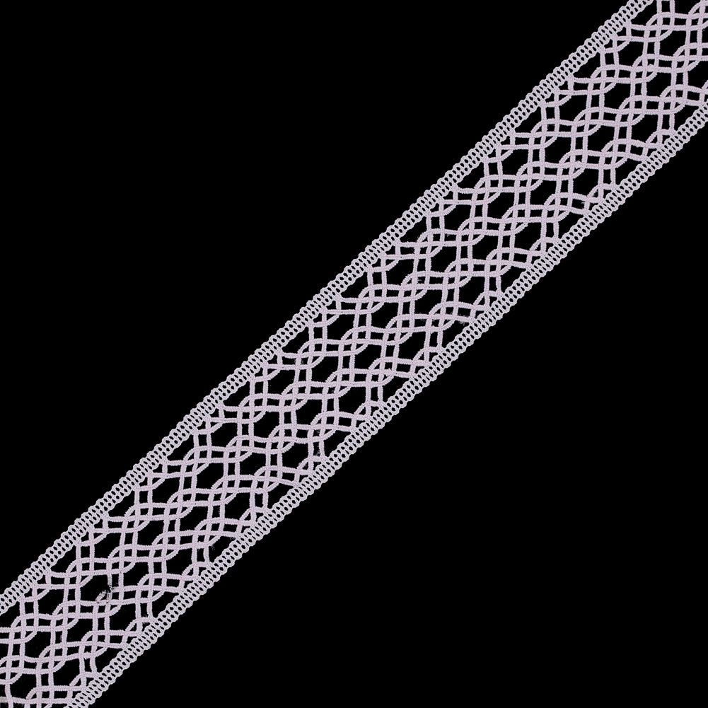 Light Pink European Crochet Trim - 2.25"