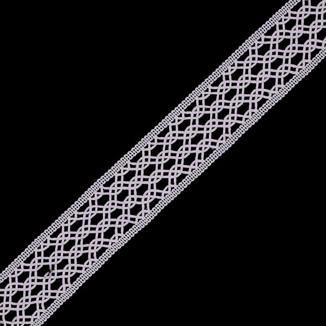 Light Pink European Crochet Trim - 2.25"