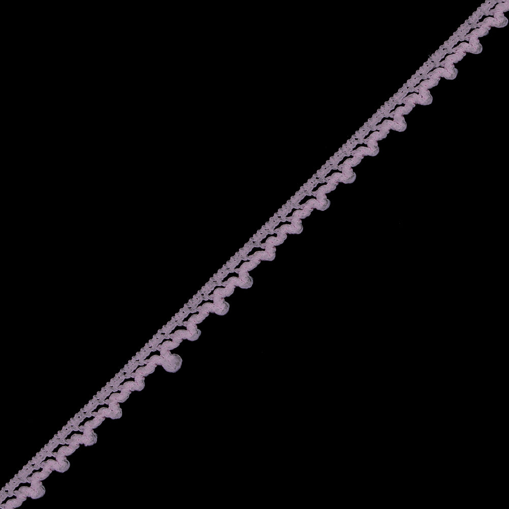 Light Pink European Crochet Trim - 0.25 - Detail
