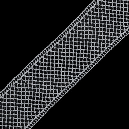 White European Cotton Crochet Trim - 1.5 - Detail