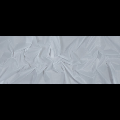 Square Nylon Ripstop 70 Denier - White - Marquise Collection Folded