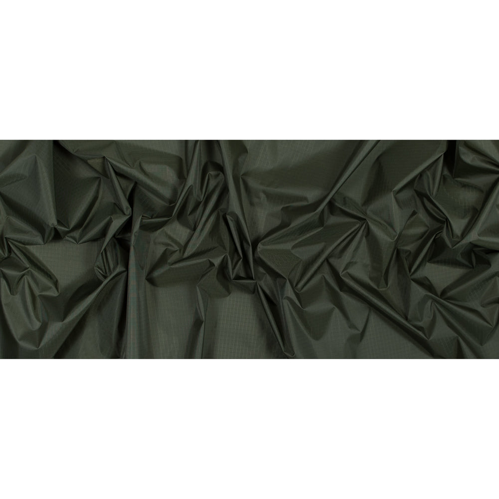 Olive Drab 70 Denier Square Nylon Ripstop - Folded