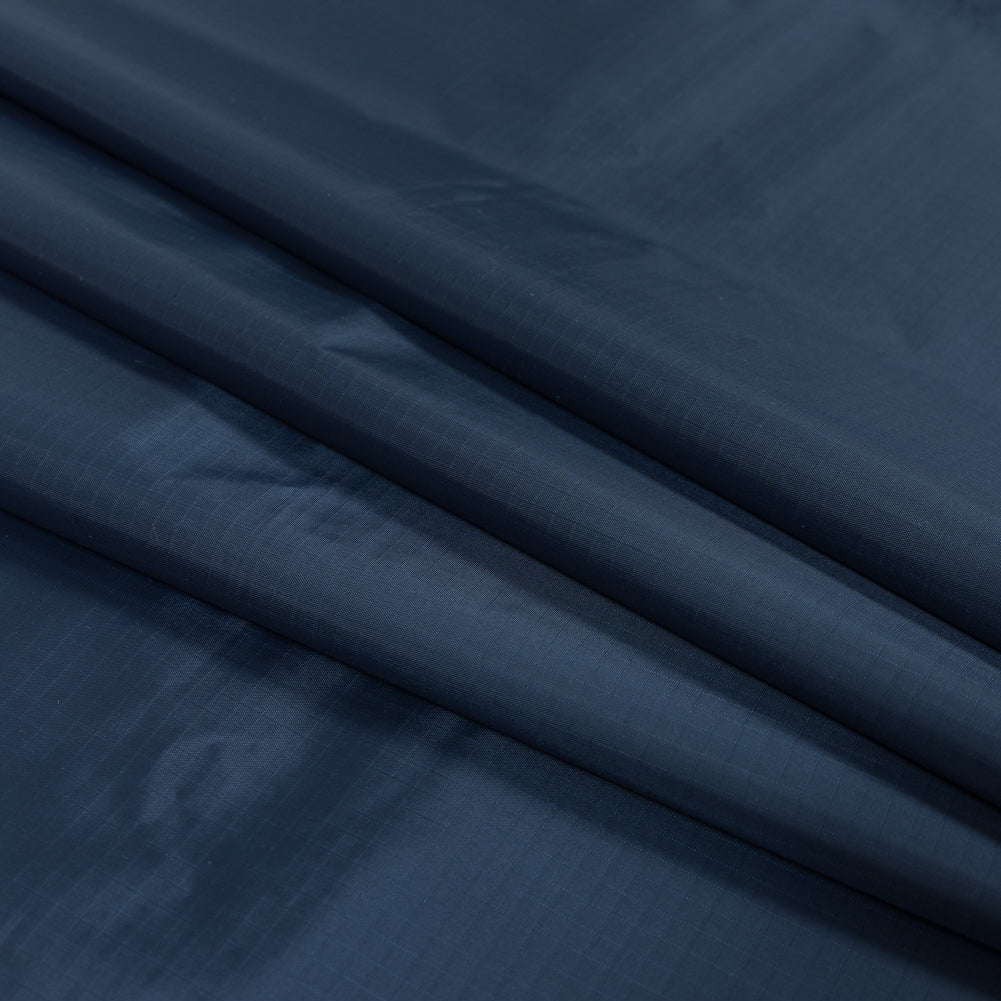 Navy 70 Denier Square Nylon Ripstop - Detail