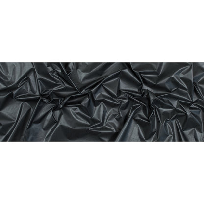 Square Nylon Ripstop 70 Denier - Charcoal - Marquise Collection Folded