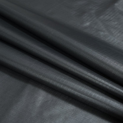 Square Nylon Ripstop 70 Denier - Charcoal - Marquise Collection Detail