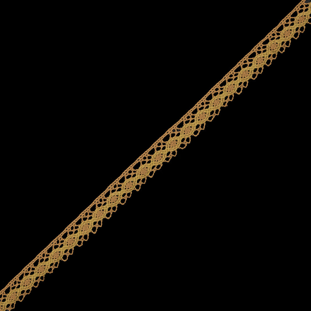 Gold European Crochet Trim - 0.75"
