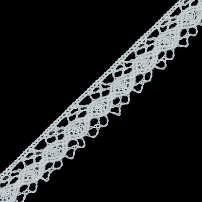Off-White European Crochet Trim - 0.75 - Detail