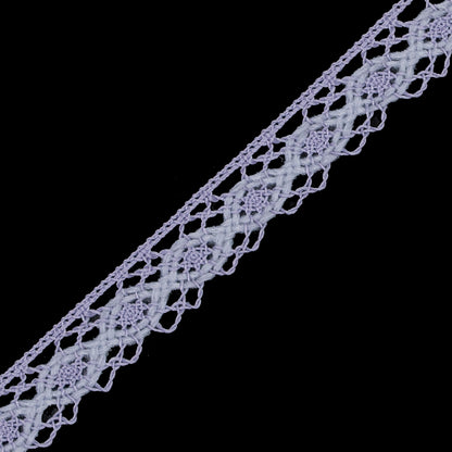 Lavender European Crochet Trim - 0.75" Detail