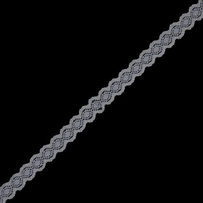 Silver European Crochet Trim - 0.875"