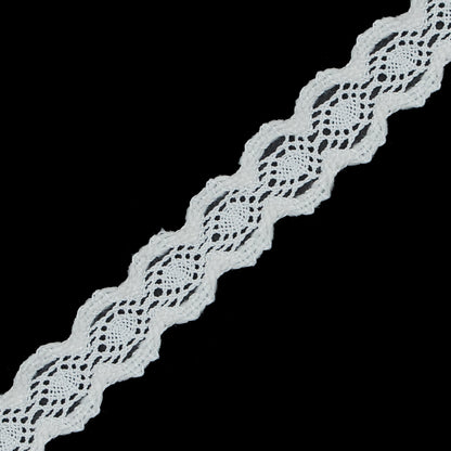 Off-White European Crochet Trim - 0.875" Detail