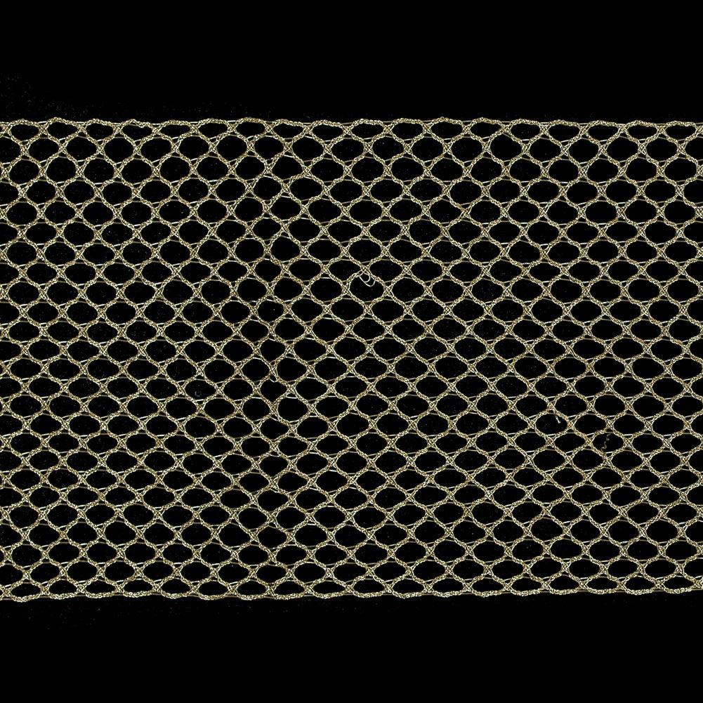 Metallic Gold European Netting - 5 - Detail