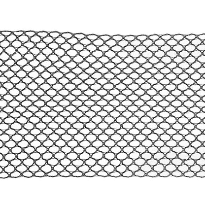 Metallic Black European Netting - 5" Detail