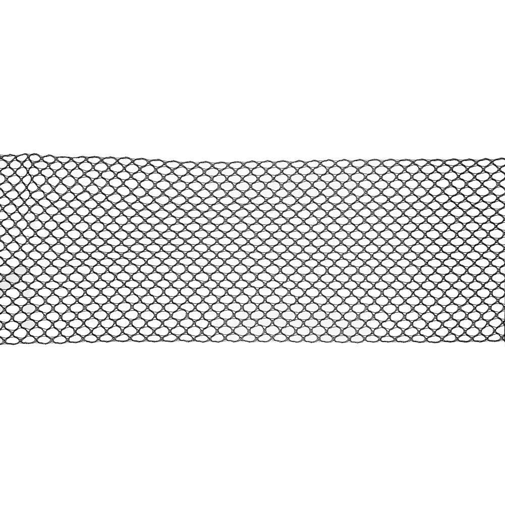 Metallic Black European Netting - 5"