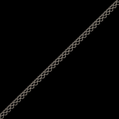Light Beige European Cotton Crochet Trim - 0.375