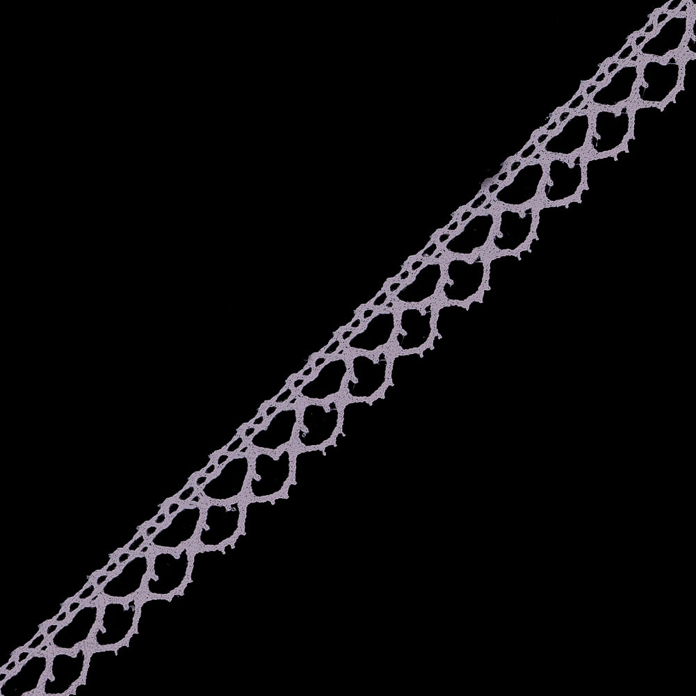 Light Pink European Cotton Crochet Trim - 0.375 - Detail