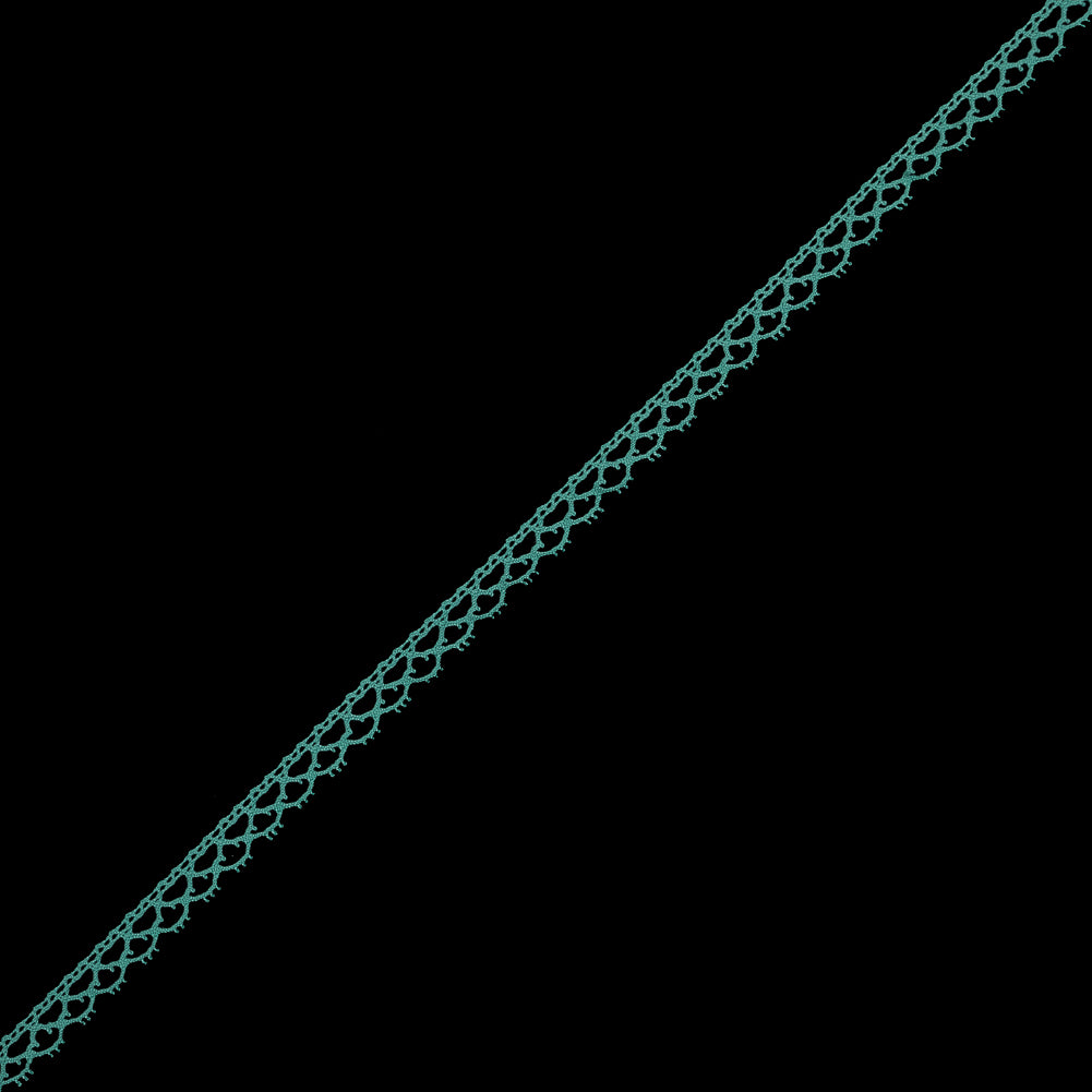 Seafoam European Cotton Crochet Trim - 0.375