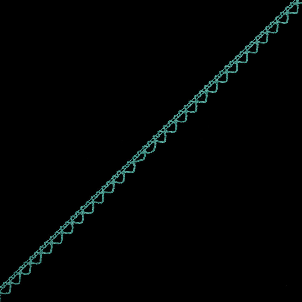 Seafoam European Cotton Crochet Trim - 0.375"