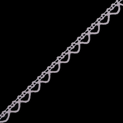 Light Pink European Cotton Crochet Trim - 0.375 - Detail