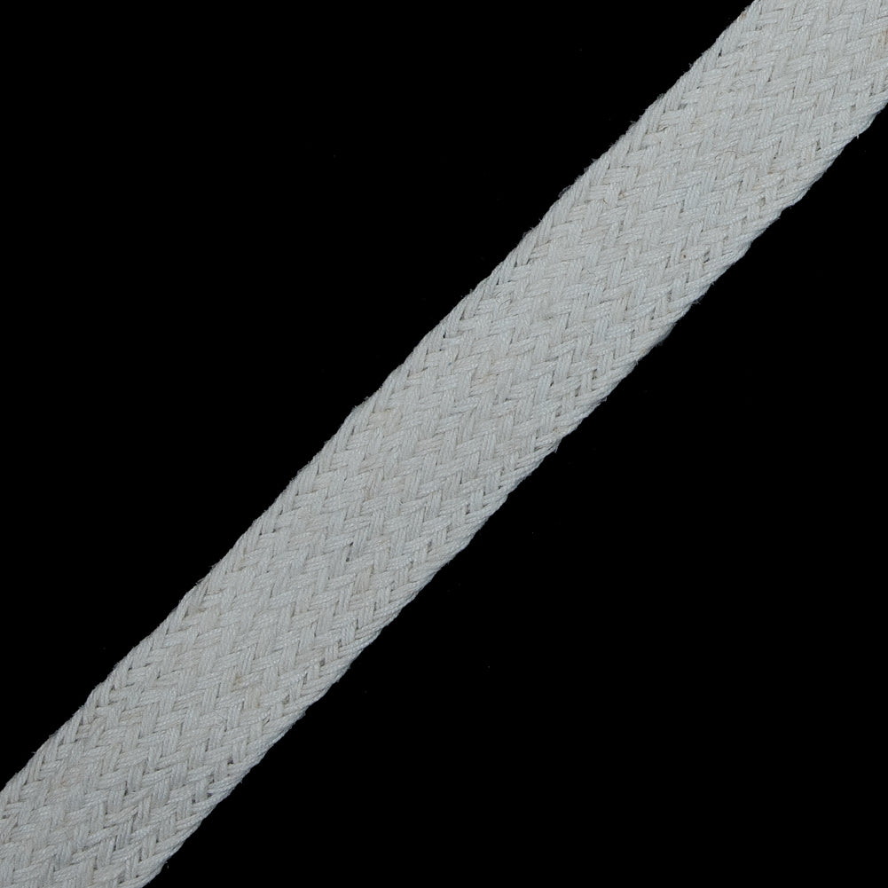 Off-White European Braided Trim - 0.75 - Detail