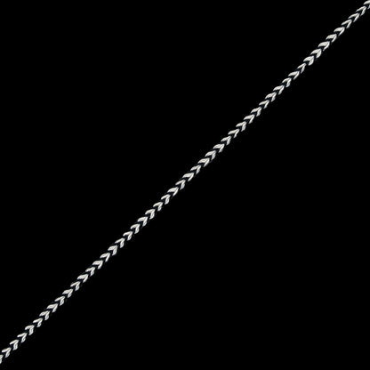 Black and White Two-Tone Braided Trim - 0.25