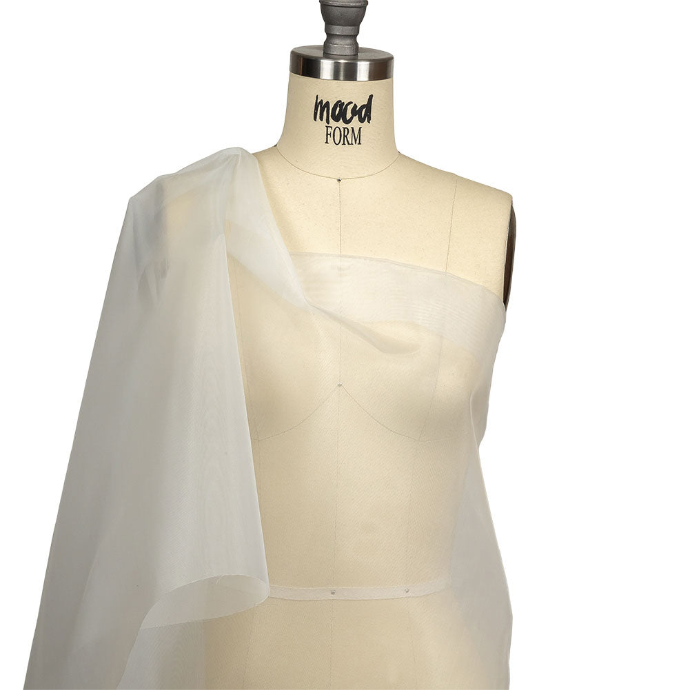Rhiannon Baby Blue Stiff Polyester Organdy - Drape