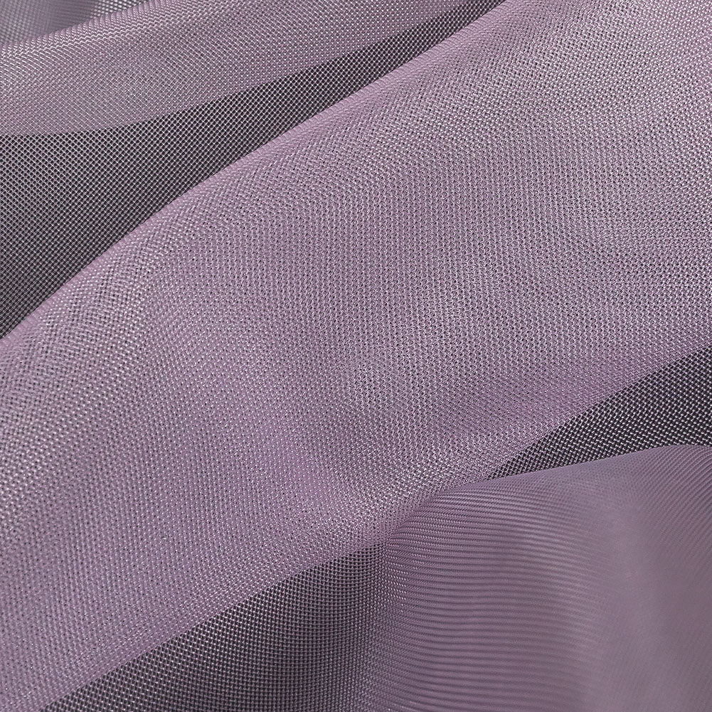Rhiannon Lavender Stiff Polyester Organdy - Detail