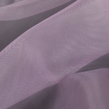 Rhiannon Lavender Stiff Polyester Organdy - Detail