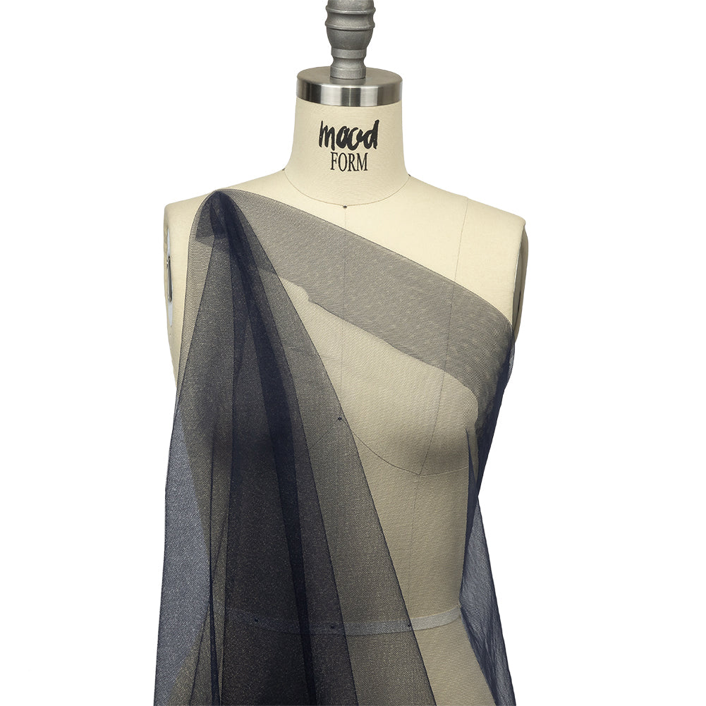 Soft Nylon Tulle - Midnight Navy - Leonardo Collection Detail