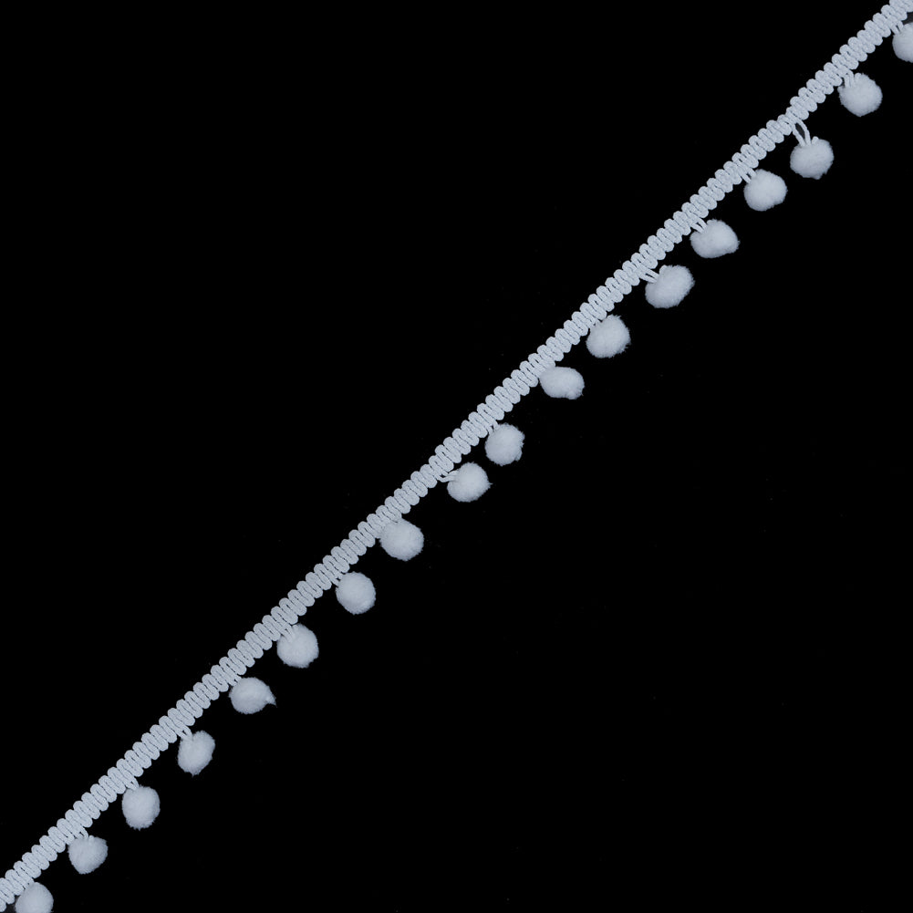 White Pom Pom Trim