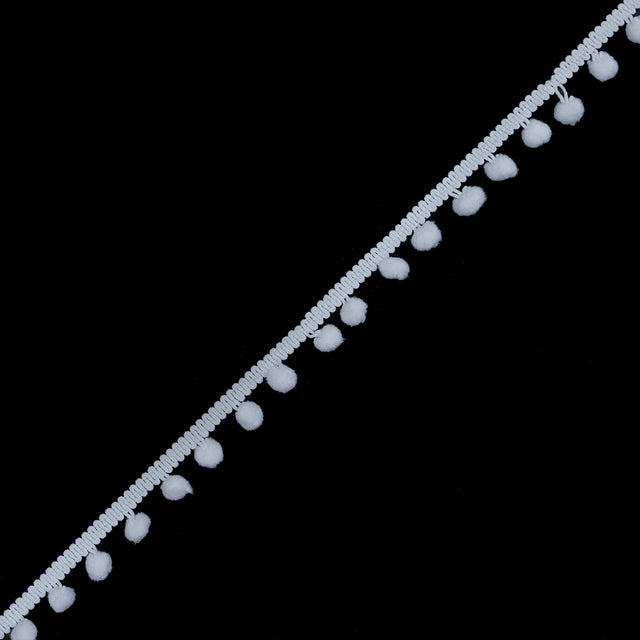 White Pom Pom Trim