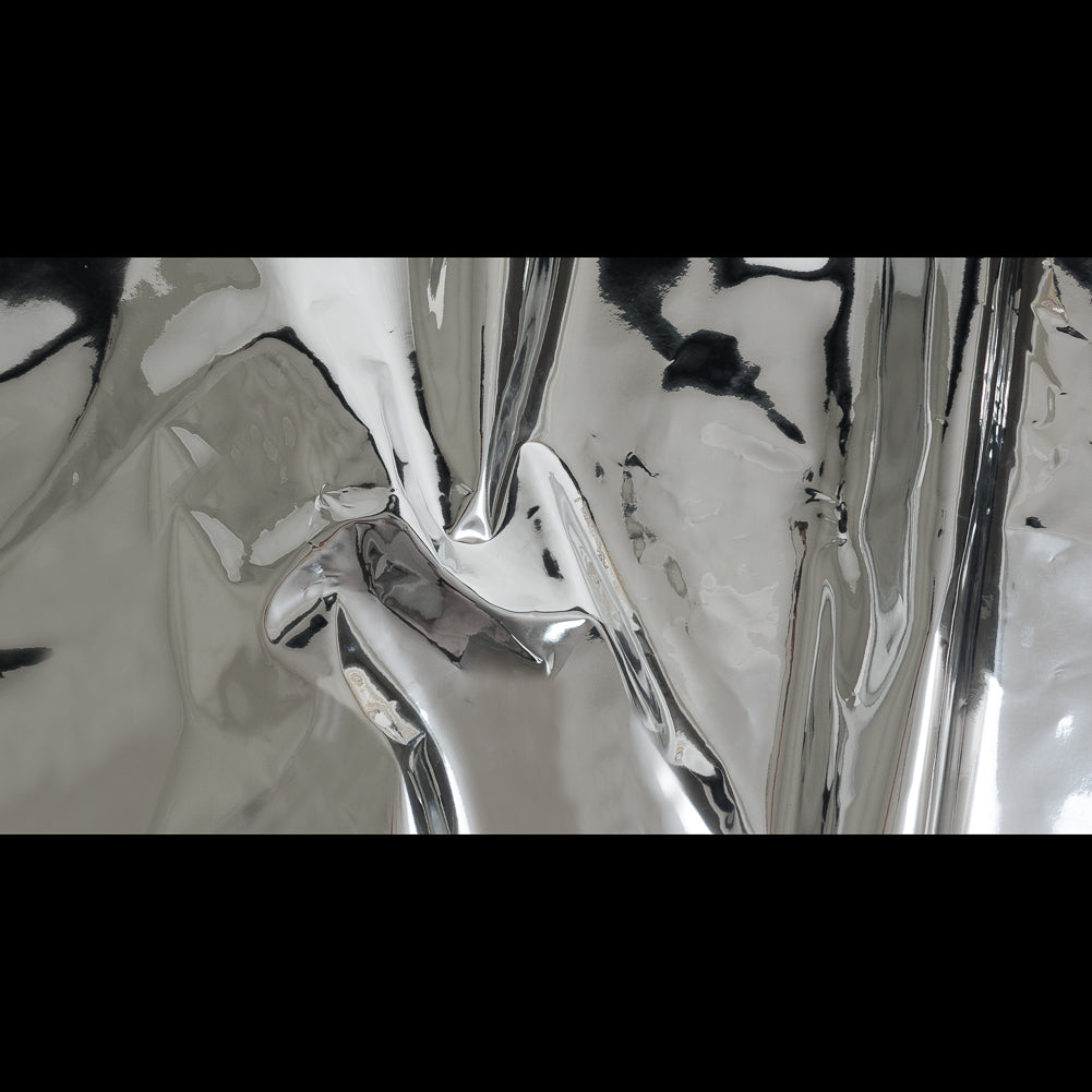 Silver Mirror Upholstery Vinyl - Full