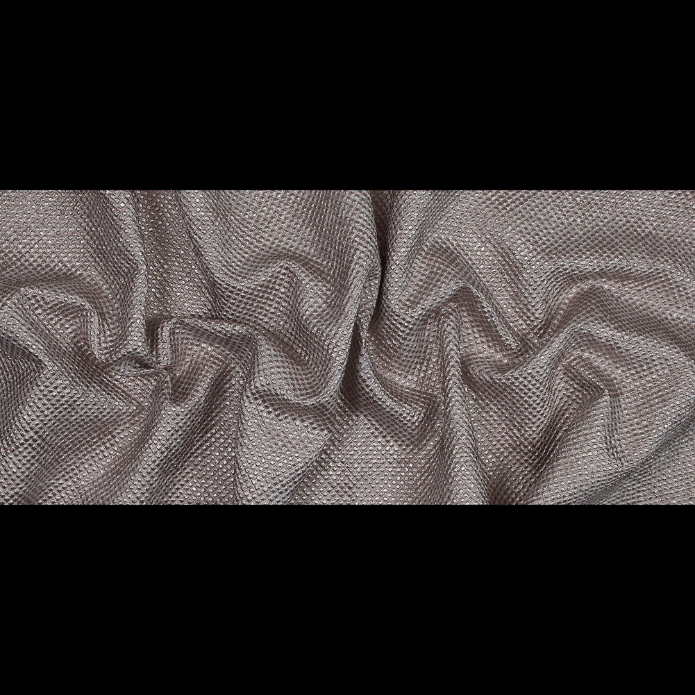 Marylin Metallic Pink Diamond Quilted Brocade Full