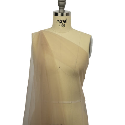 Leonardo Almond Soft Nylon Tulle - Detail