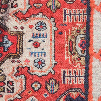 Multicolor Kilim Printed Canvas Detail