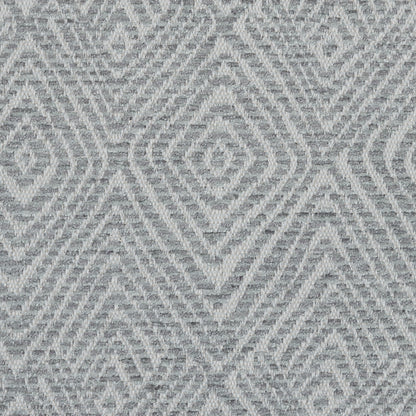 Oyster Diamond Patterned Upholstery Chenille - Detail