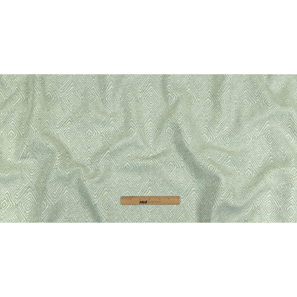 Seaglass Diamond Patterned Upholstery Chenille Full