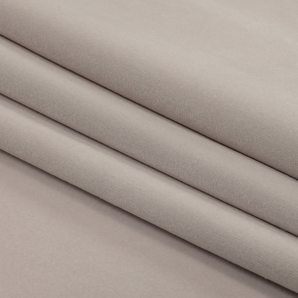 Dove Creamy Polyester Velvet Folded
