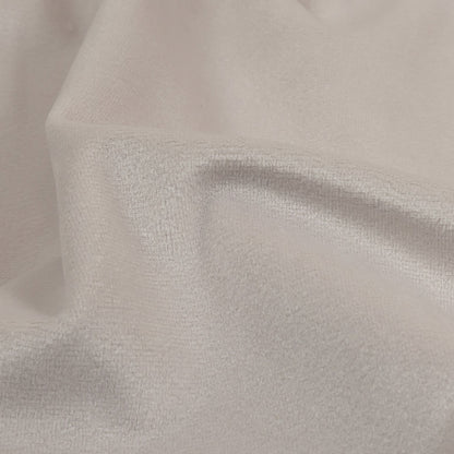 Dove Creamy Polyester Velvet Detail