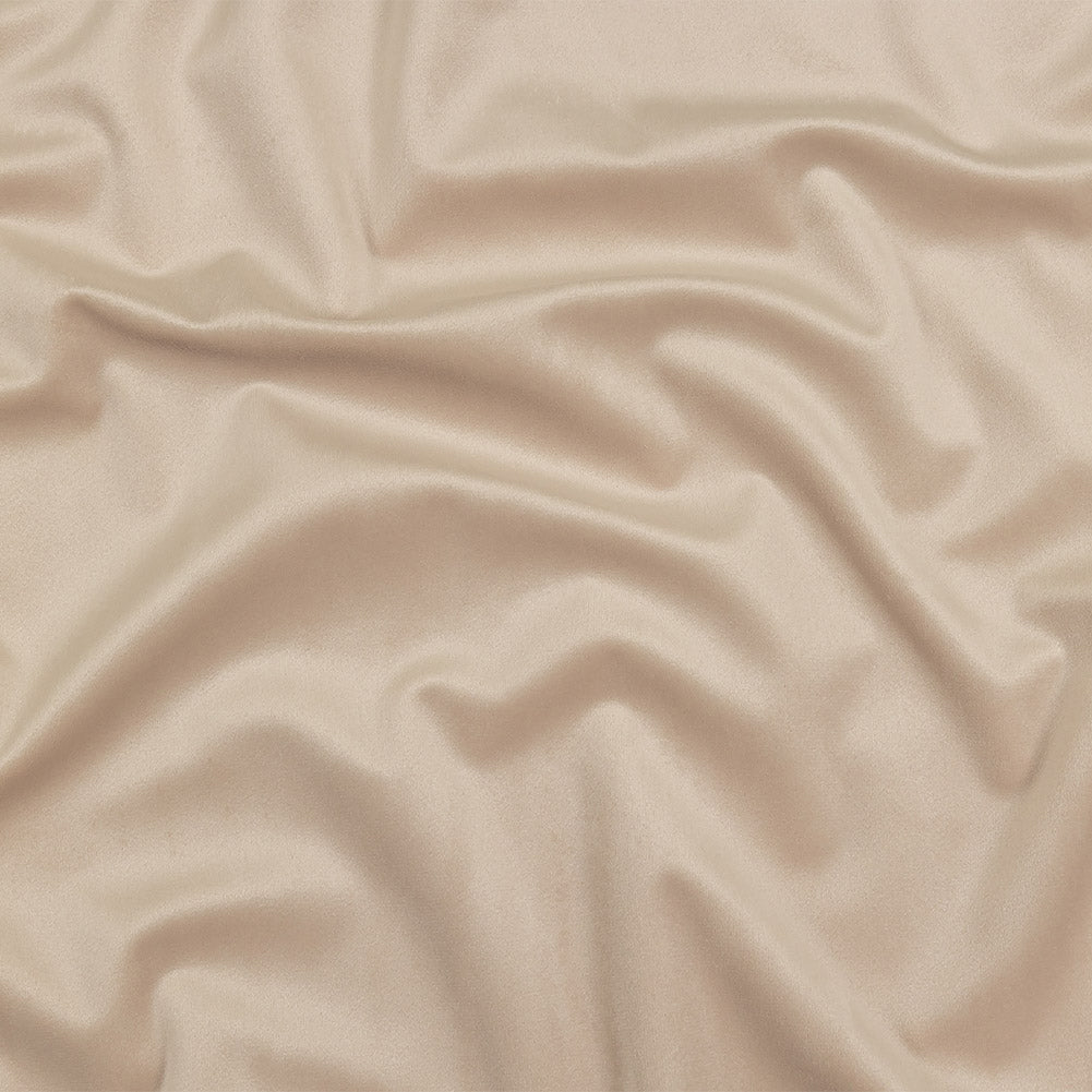 Moonlight Creamy Polyester Velvet
