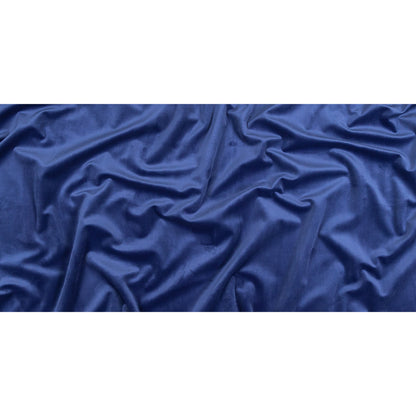 Sodalite Blue Creamy Polyester Velvet Full