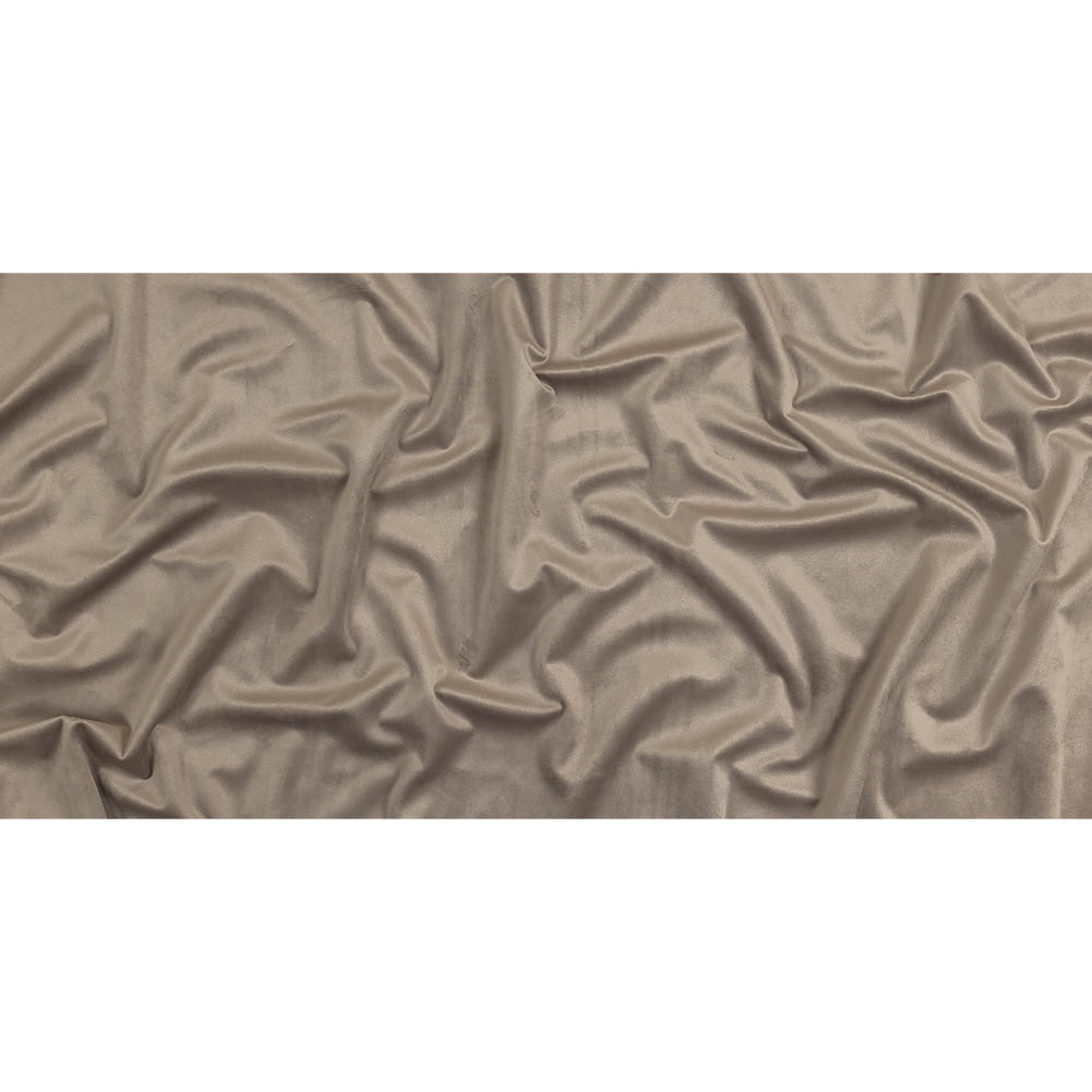 Mink Creamy Polyester Velvet Full